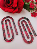 Jumbo Paper Clips 2PK-Red