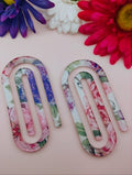 Jumbo Paper Clips 2PK-Floral PP