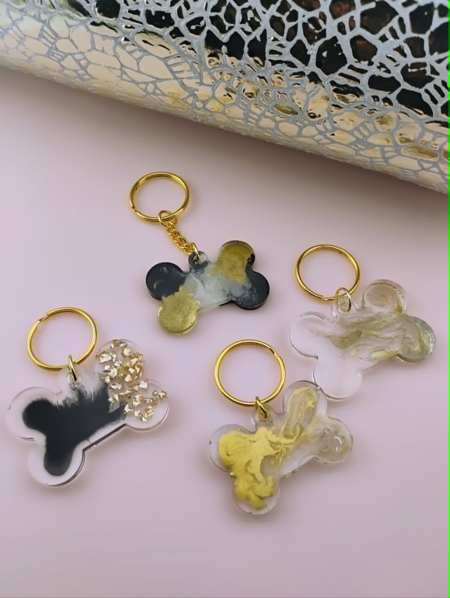 Pet Tag Gold-4PK