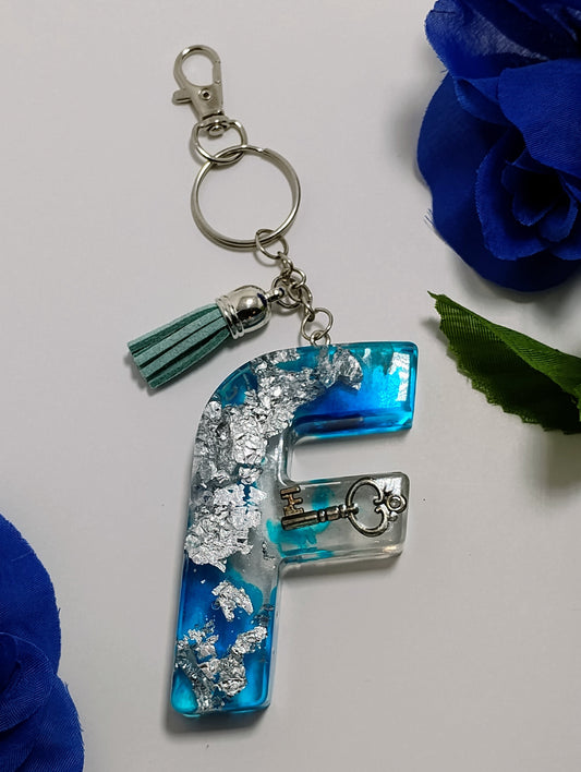 F - Large Letter Keychain - Florida  Keys