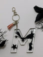 M- Large Letter Keychain - Star Power