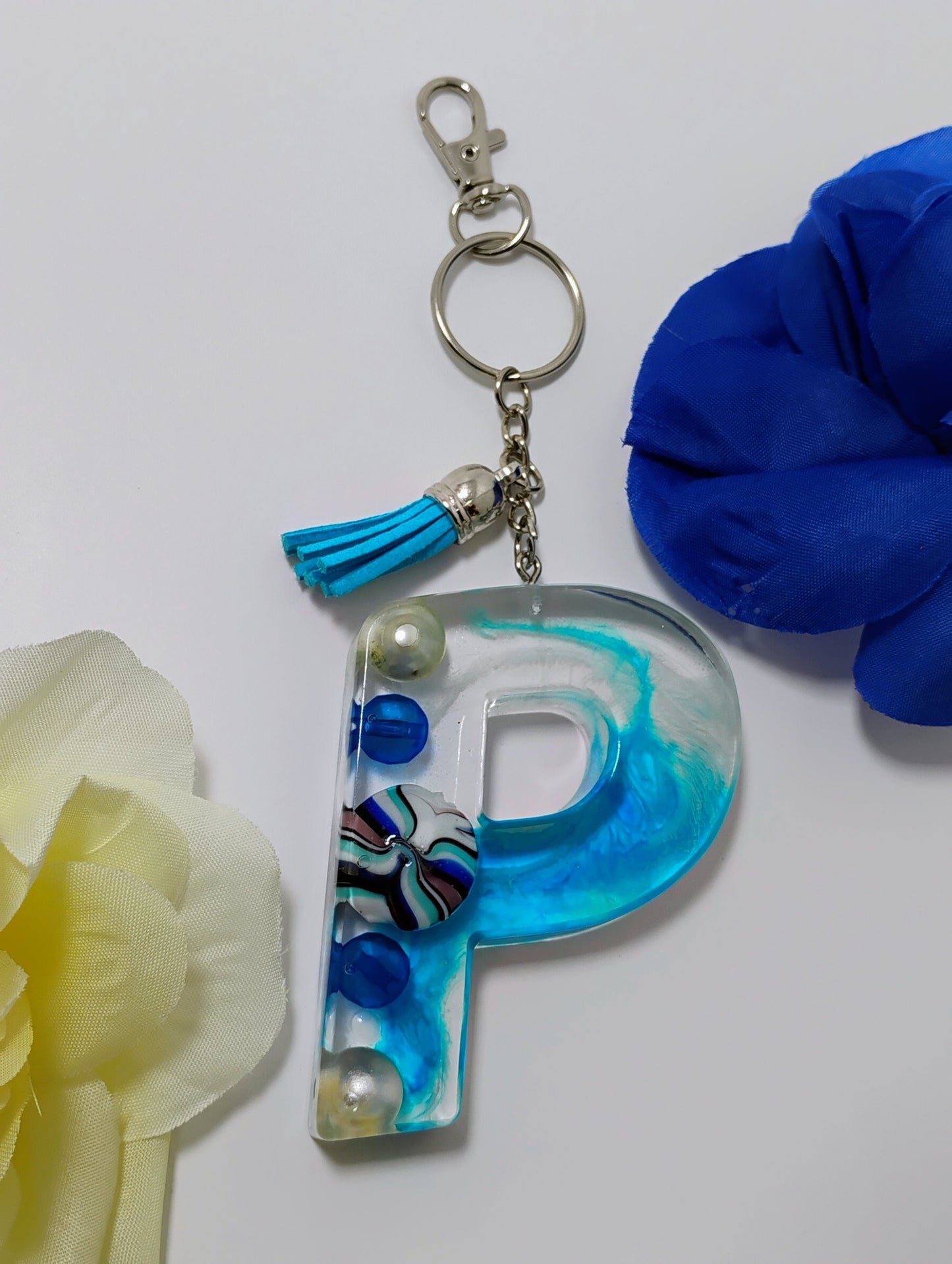 P- Large Letter Keychain - Birthday Party (Copy)