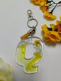 Q- Large Letter Keychain - Shannon's Light