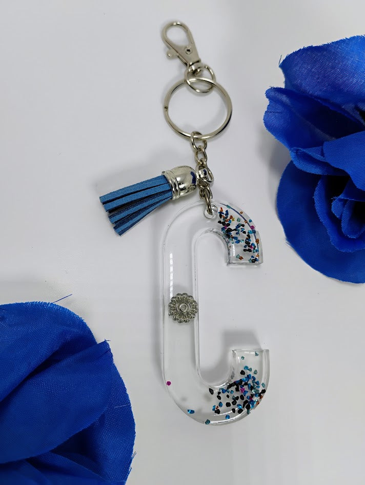 C- Small Letter Keychain